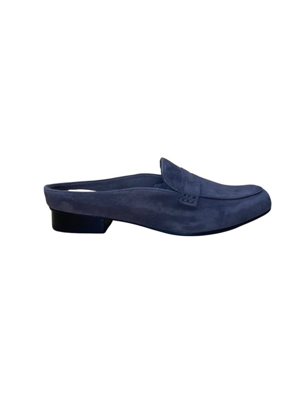 Clarks Women’s Gray Suede Slip-On Comfortable Mule Loafers Shoes Size 10M